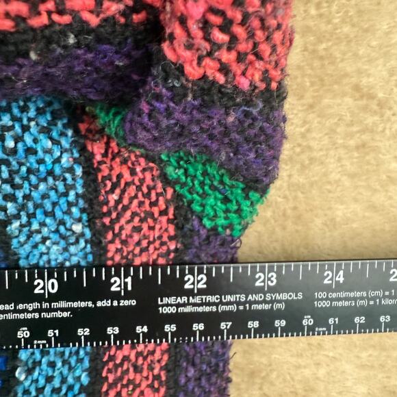 Multicolor Striped Men's Hoodie - Picture 8 of 9